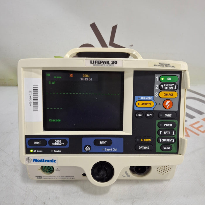 Physio-Control LifePak 20 Defibrillator