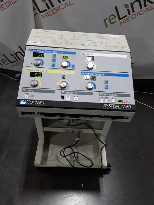 ConMed 7550 Electrosurgical Generator
