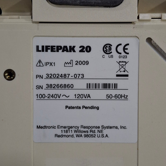 Physio-Control LifePak 20 Defibrillator