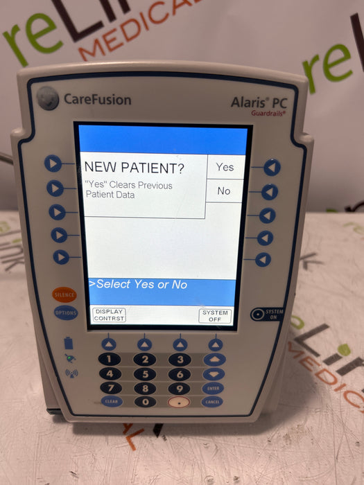 CareFusion Alaris 8015 Large Screen POC Infusion Pump
