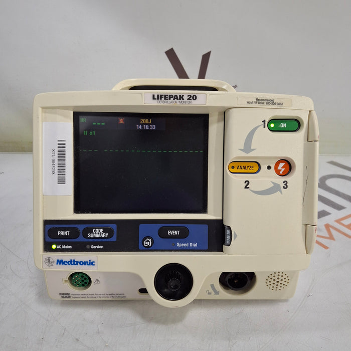Physio-Control LifePak 20 Defibrillator