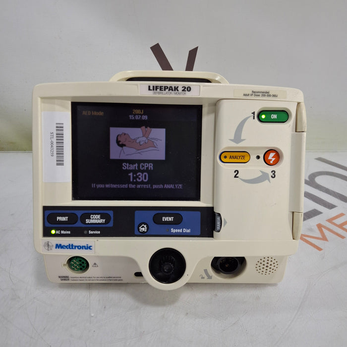 Physio-Control LifePak 20 Defibrillator