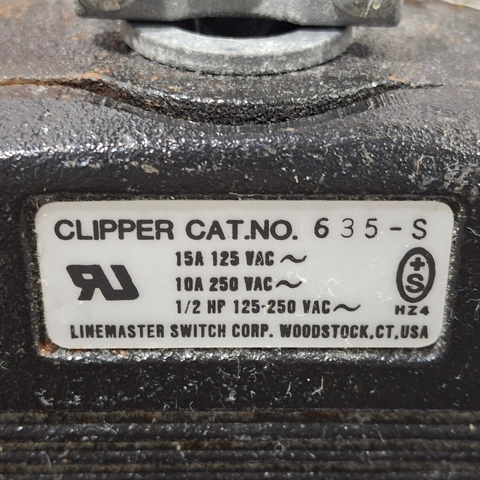 Linemaster Switch Corporation Clipper 635-S Foot Switch