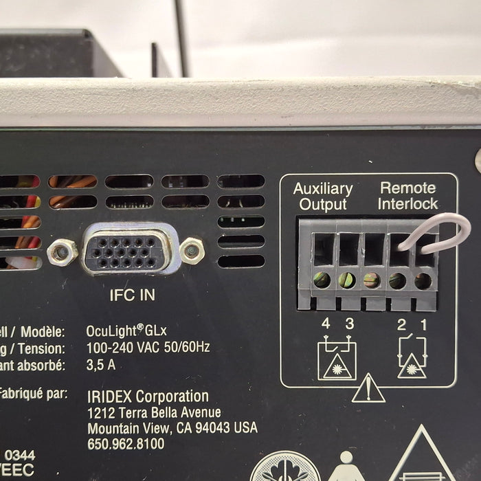 IRIS Medical Oculight GLx Ophthalmic Laser