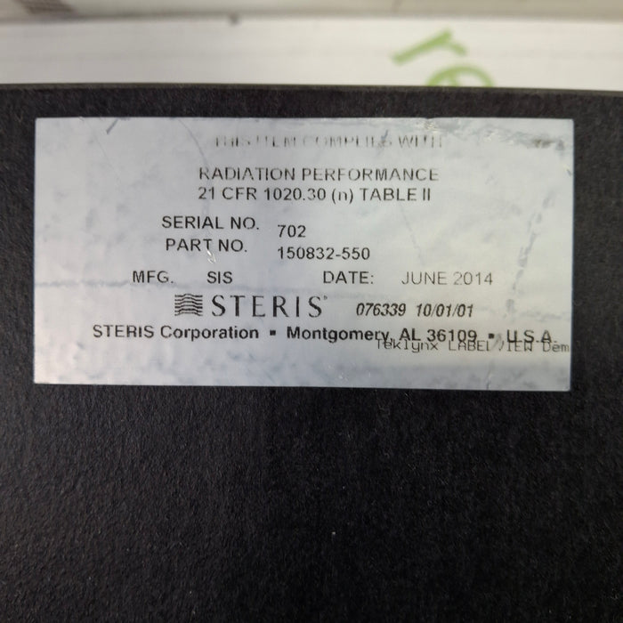 Steris 150832-550 4085/5085 Headrest