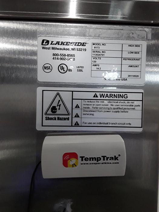 Lakeside MFG INC. 8173 Warming Cart