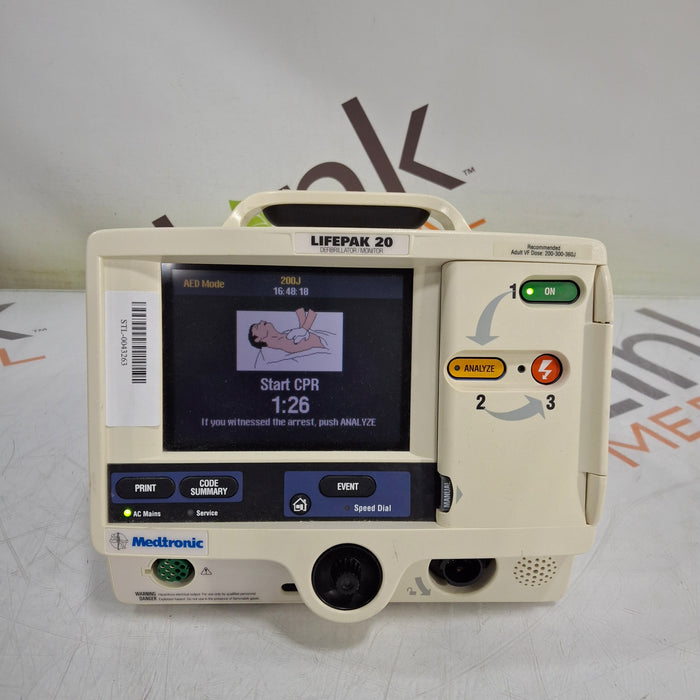 Physio-Control LifePak 20 Defibrillator