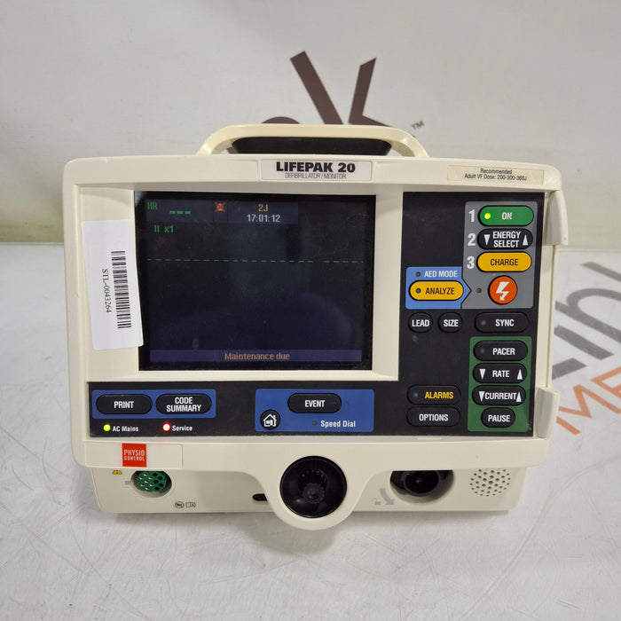 Physio-Control LifePak 20 Defibrillator