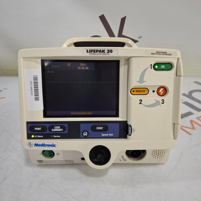 Physio-Control LifePak 20 Defibrillator