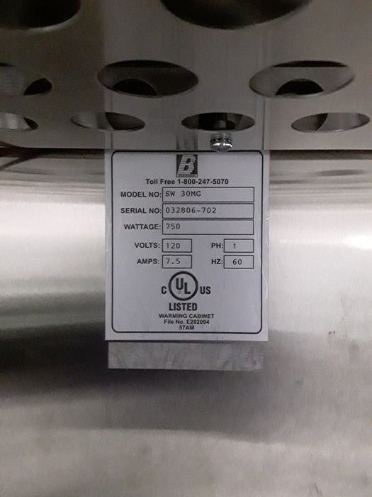 Blickman SW30 Blanket Warming Cabinet