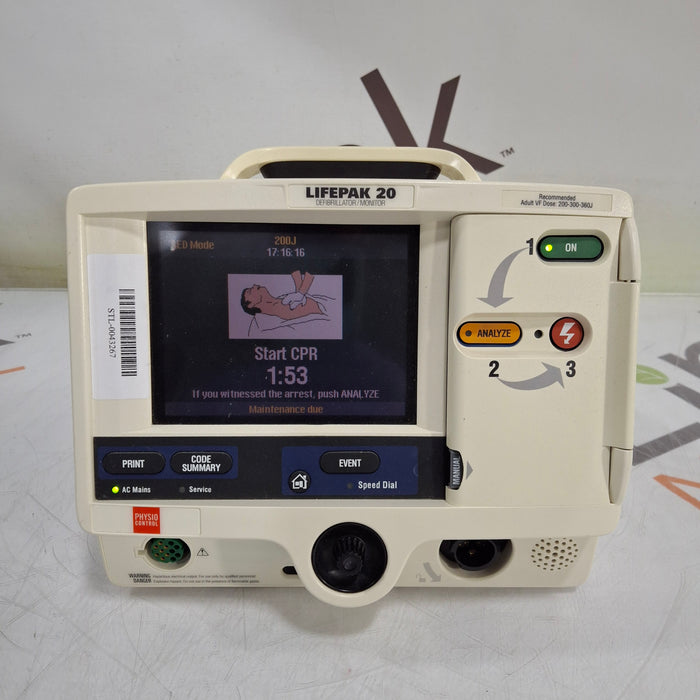 Physio-Control LifePak 20 Defibrillator