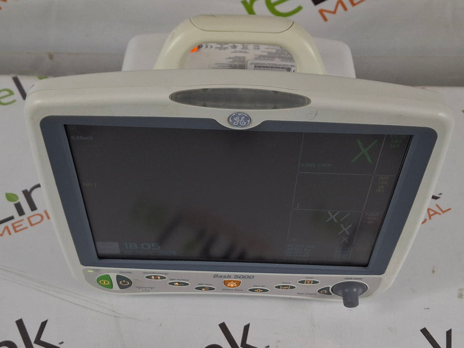 GE Healthcare Dash 5000 - GE/Nellcor SpO2 Patient Monitor