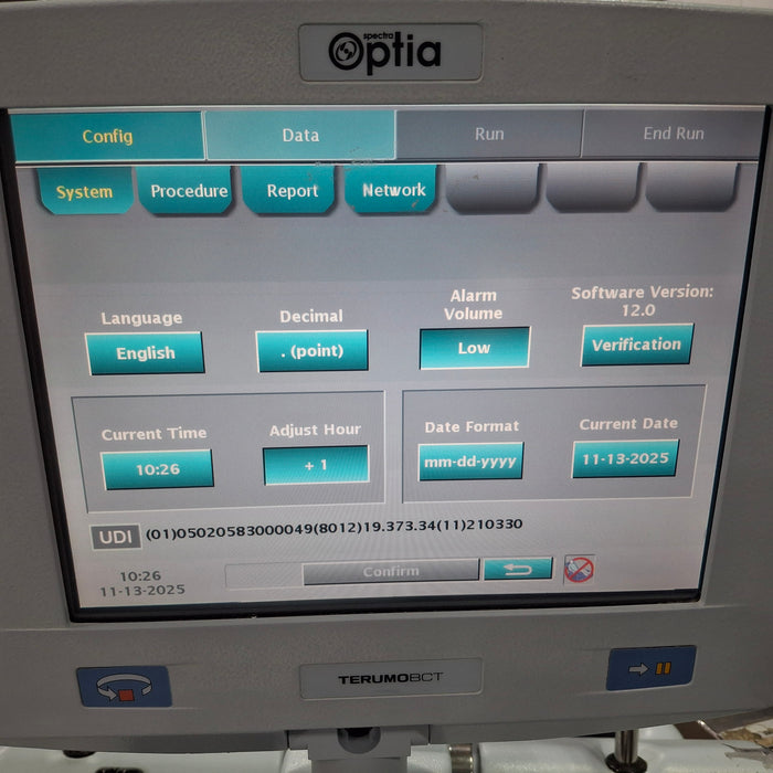Terumo BCT Spectra Optia Apheresis System