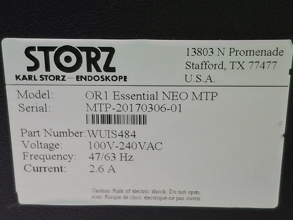 Karl Storz OR1 Essential NEO LLS System