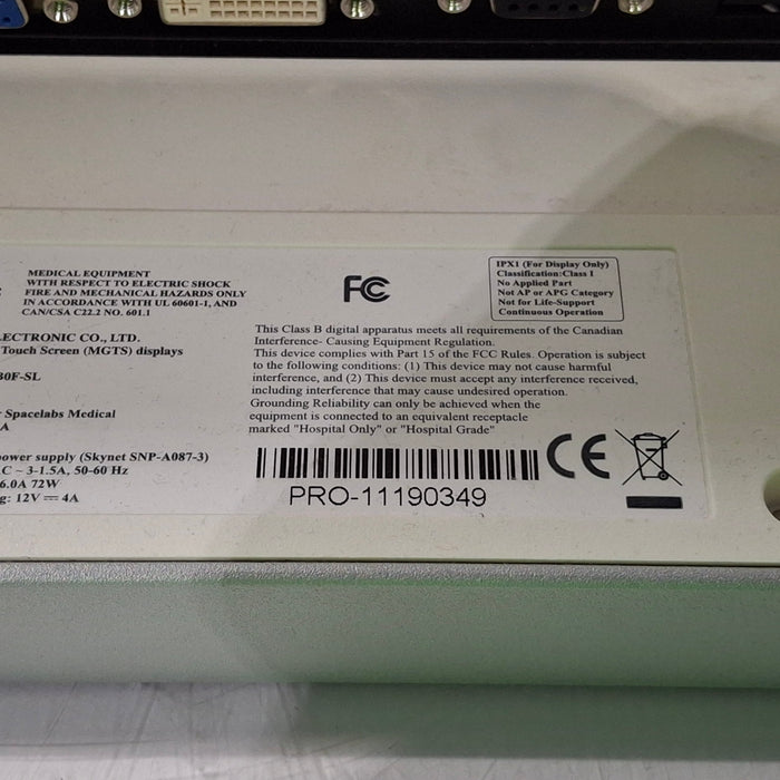 Spacelabs Healthcare 94267 Flat Panel Patient Monitor