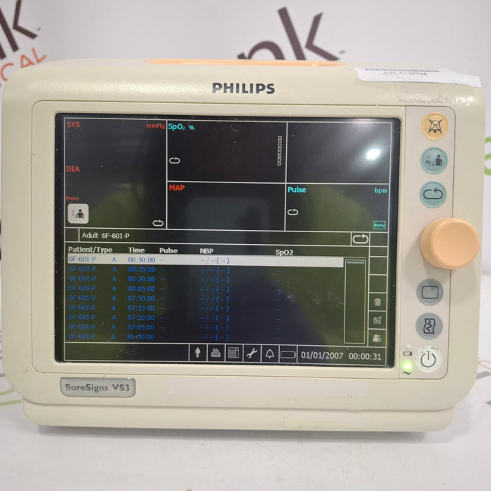 Philips Suresigns VS3 Vital Signs Monitor