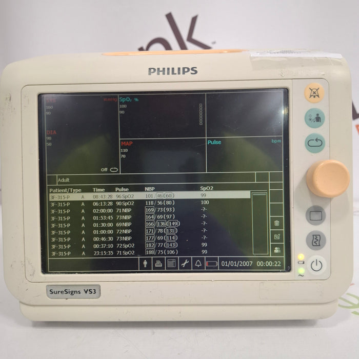 Philips Suresigns VS3 Vital Signs Monitor