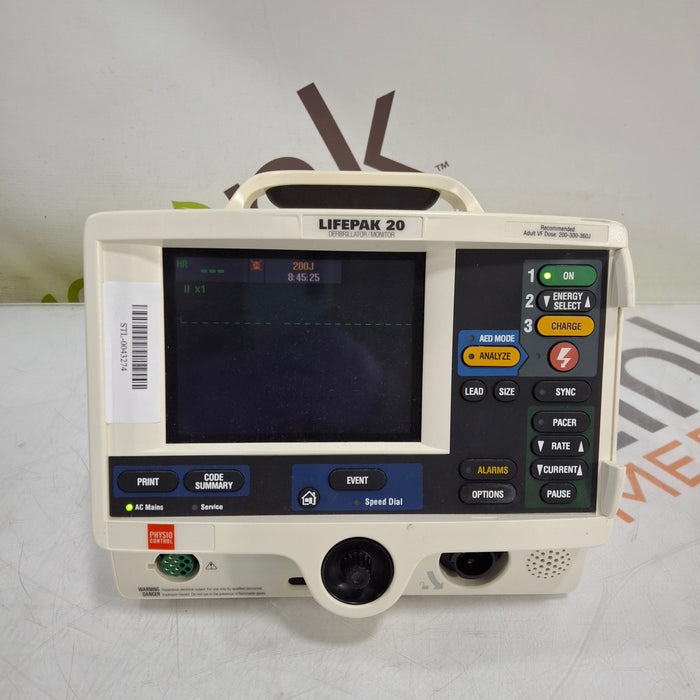 Physio-Control LifePak 20 Defibrillator