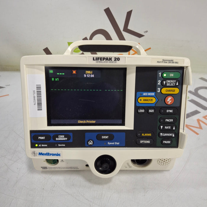 Physio-Control LifePak 20 Defibrillator