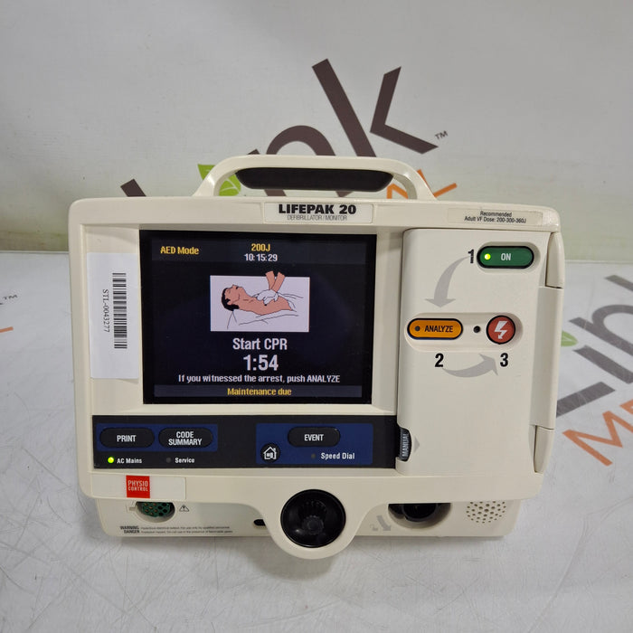 Physio-Control LifePak 20 Defibrillator