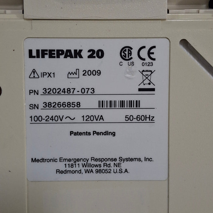 Physio-Control LifePak 20 Defibrillator
