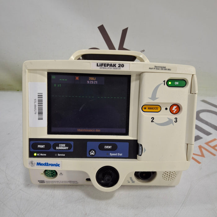 Physio-Control LifePak 20 Defibrillator