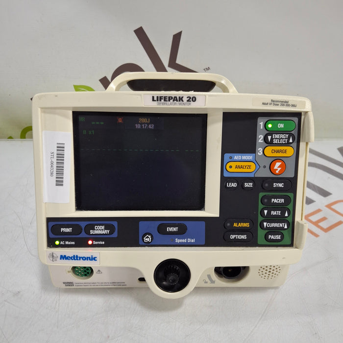 Physio-Control LifePak 20 Defibrillator