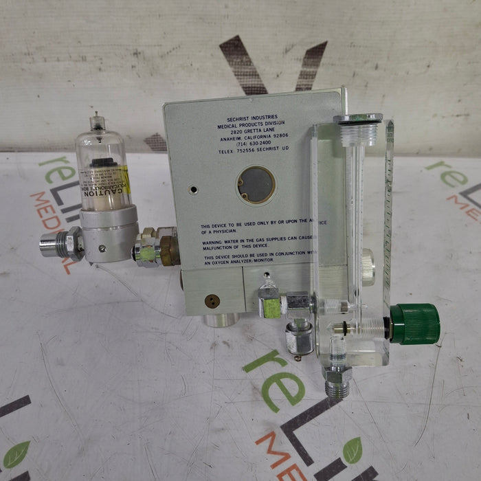 Sechrist 3500HL Air-Oxygen Mixer