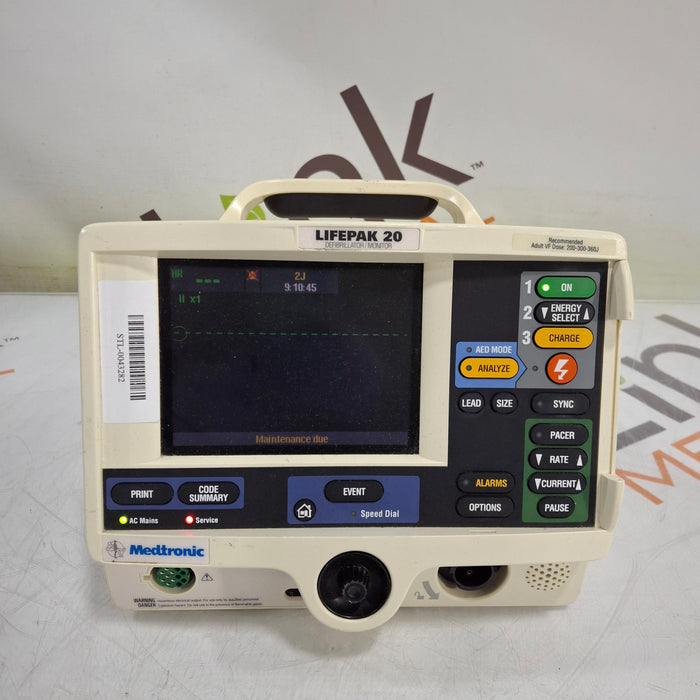 Physio-Control LifePak 20 Defibrillator