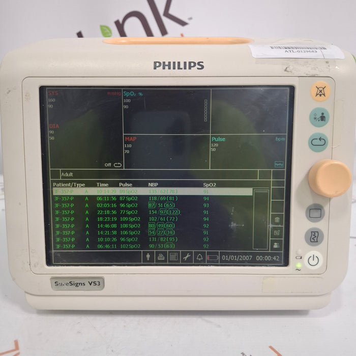 Philips Suresigns VS3 Vital Signs Monitor