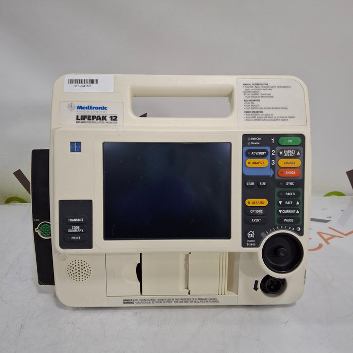 Physio-Control LifePak 12 3-Lead Defibrillator