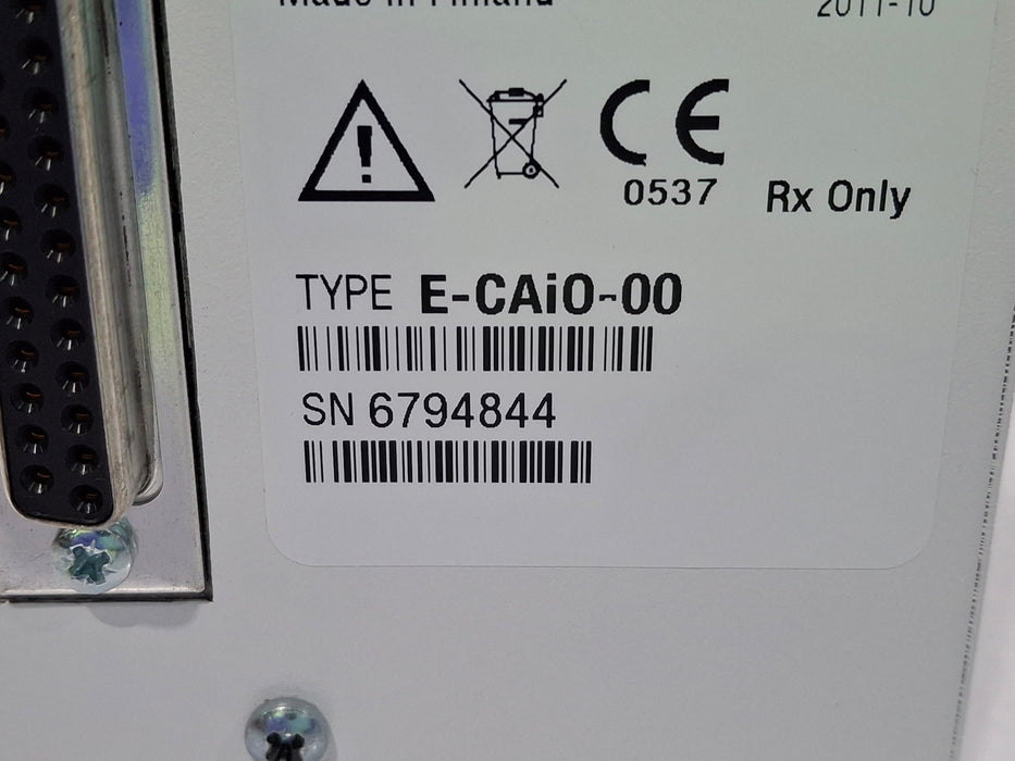 GE Healthcare E-CAiO-00 Gas Exhaust Module