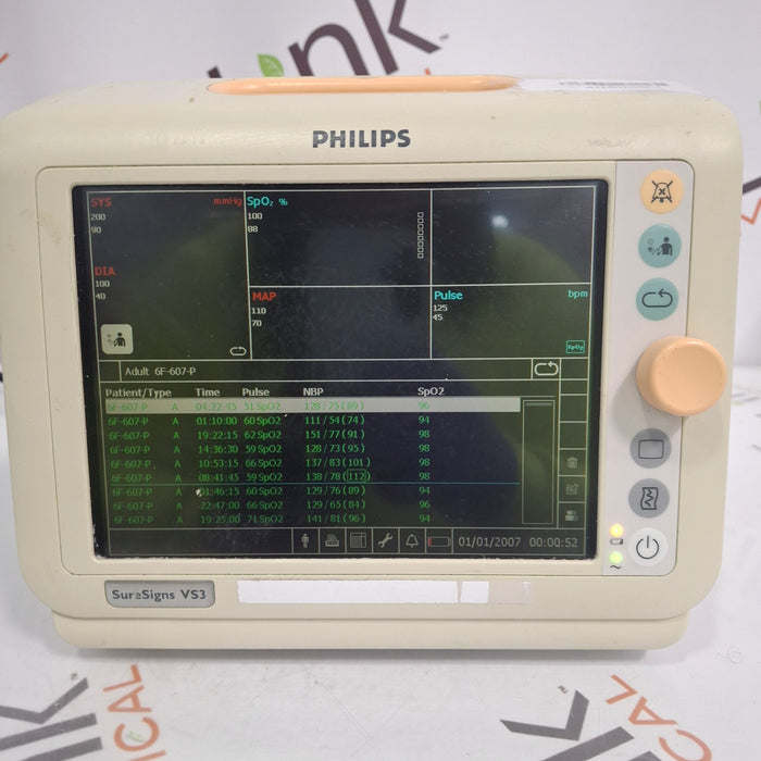 Philips Suresigns VS3 Vital Signs Monitor