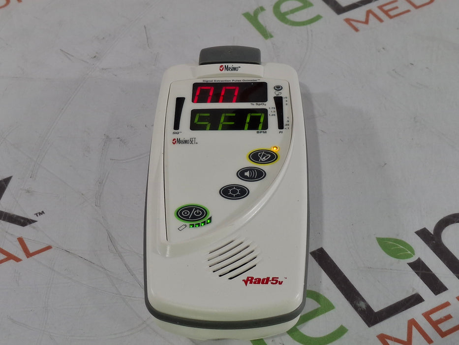 Masimo Rad-5v Handheld Pulse Oximeter Medical