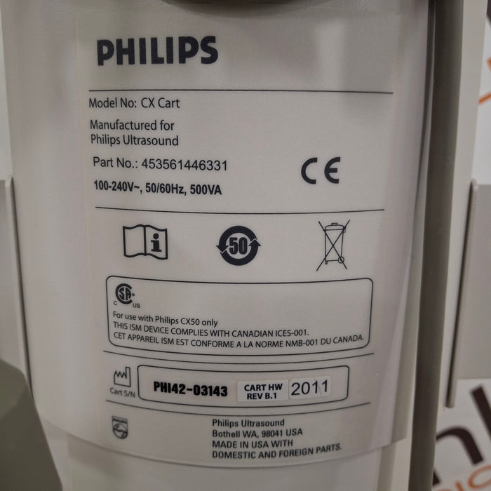 Philips CX Ultrasound Cart