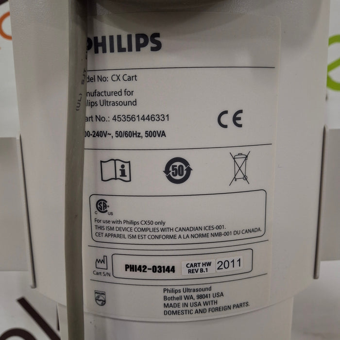 Philips CX Ultrasound Cart
