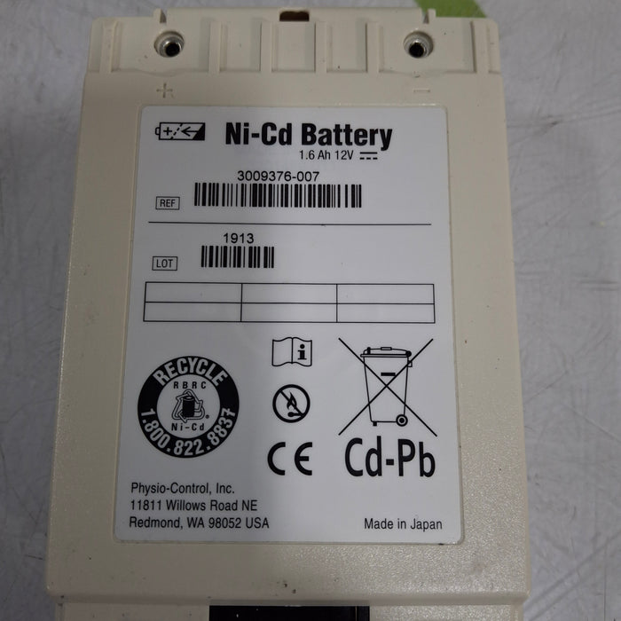 Physio-Control LifePak Ni-Cd Battery