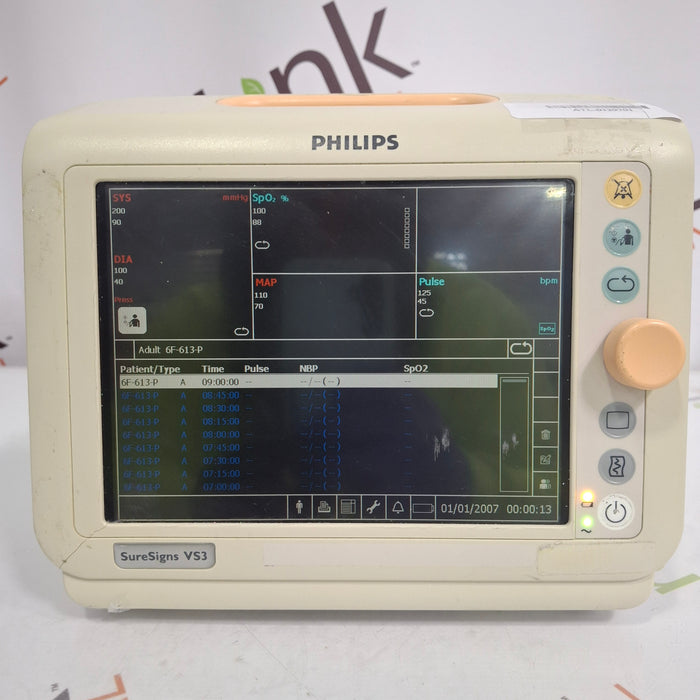 Philips Suresigns VS3 Vital Signs Monitor