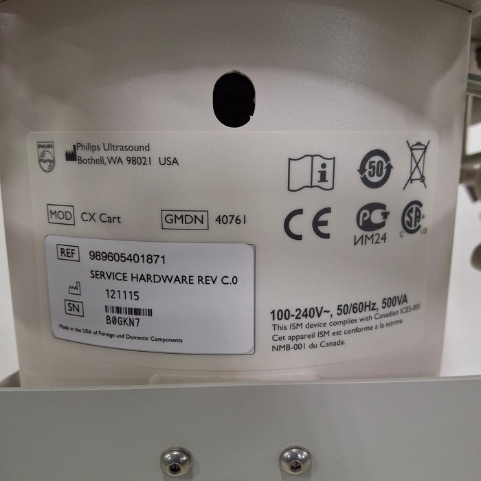 Philips CX Ultrasound Cart