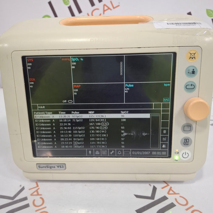 Philips Suresigns VS3 Vital Signs Monitor