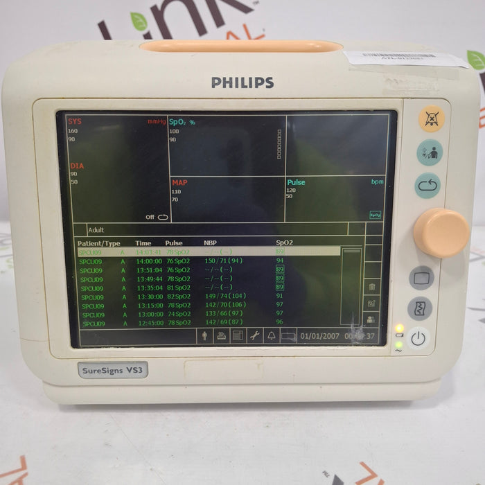 Philips Suresigns VS3 Vital Signs Monitor