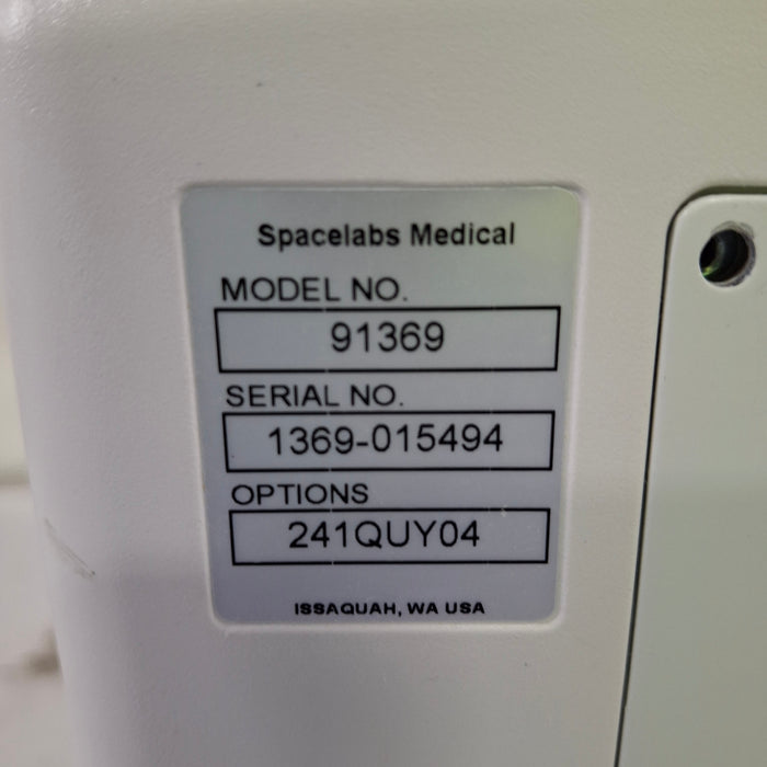 Spacelabs Healthcare Ultraview SL 91369 Monitor