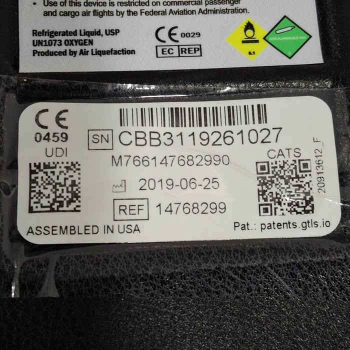 AirSep Corp Caire / Chart Industries Hi Flow Stroller Oxygen Machine