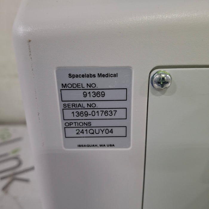Spacelabs Healthcare Ultraview SL 91369 Monitor