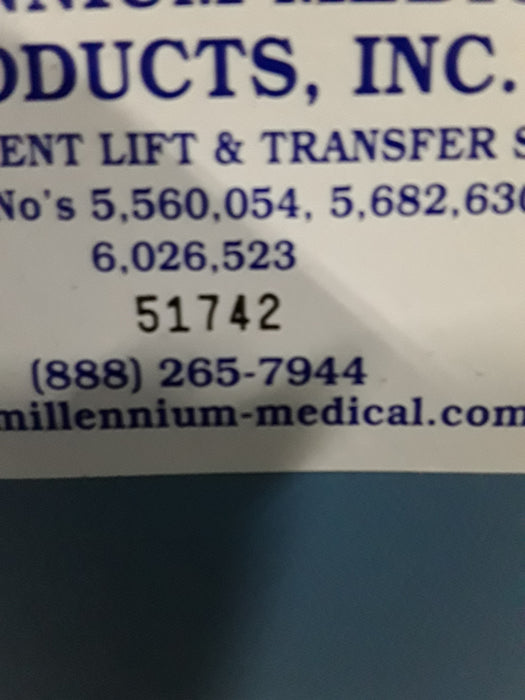 Millennium Surgical Liftem Patient Lift