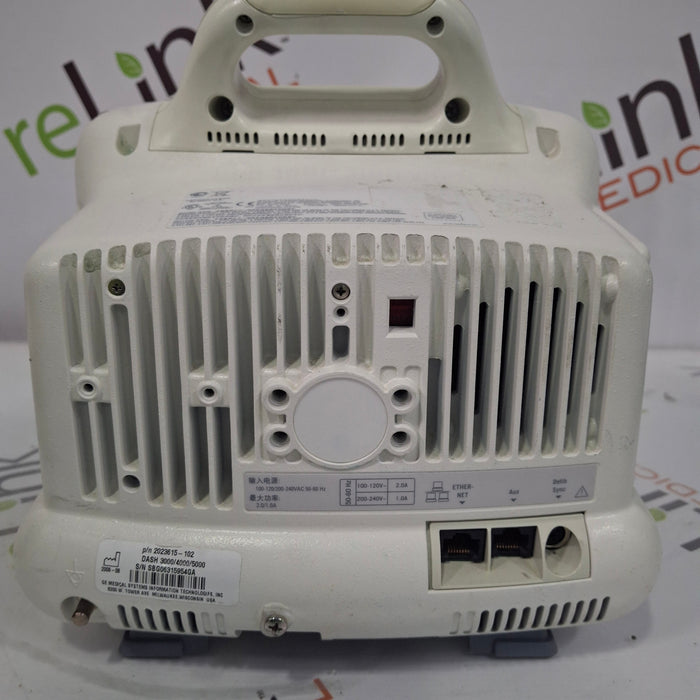 GE Healthcare Dash 3000 - Masimo SpO2 Patient Monitor