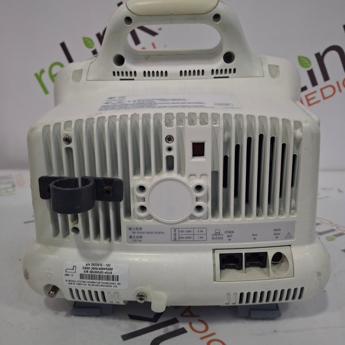 GE Healthcare Dash 3000 - Masimo SpO2 Patient Monitor