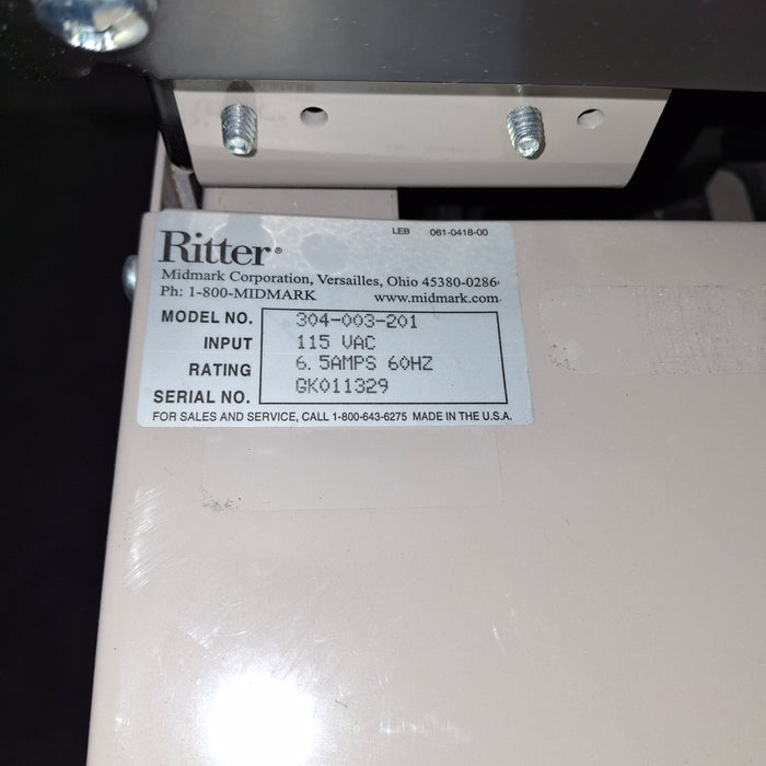 Ritter 304 Exam Table