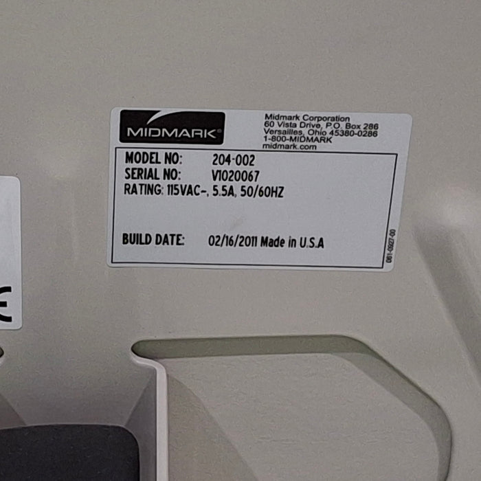 Midmark 204 Exam Table