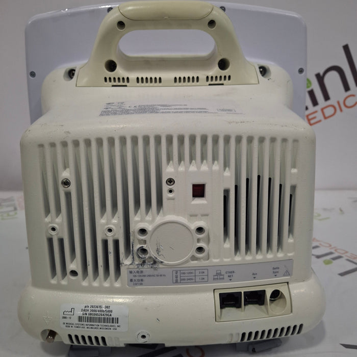 GE Healthcare Dash 5000 - Masimo SpO2 Patient Monitor